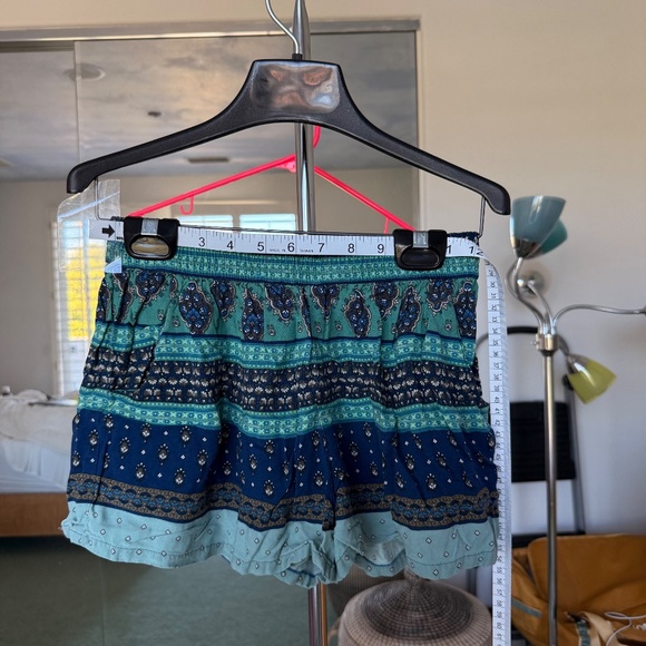 Mossimo Supply Co. Teal and Navy Shorts - Picture 5 of 5